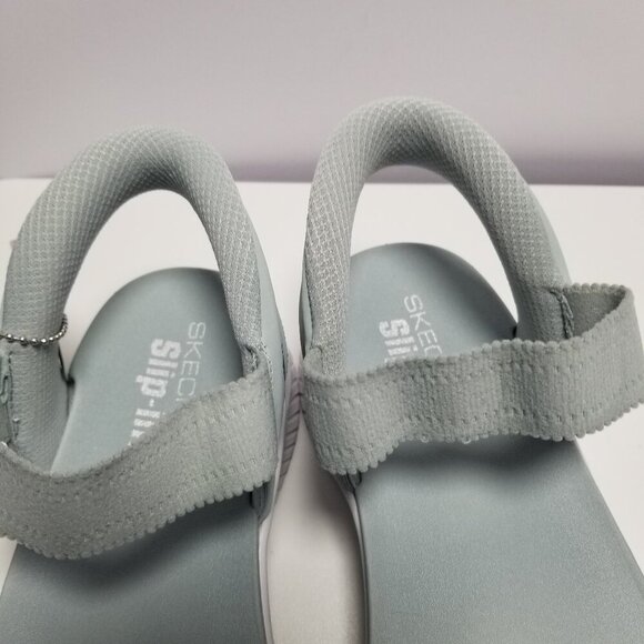 Skechers Handsfree Slip-ins Women's Vegan Sage Sandals Sz 11 Wide - Picture 13 of 13
